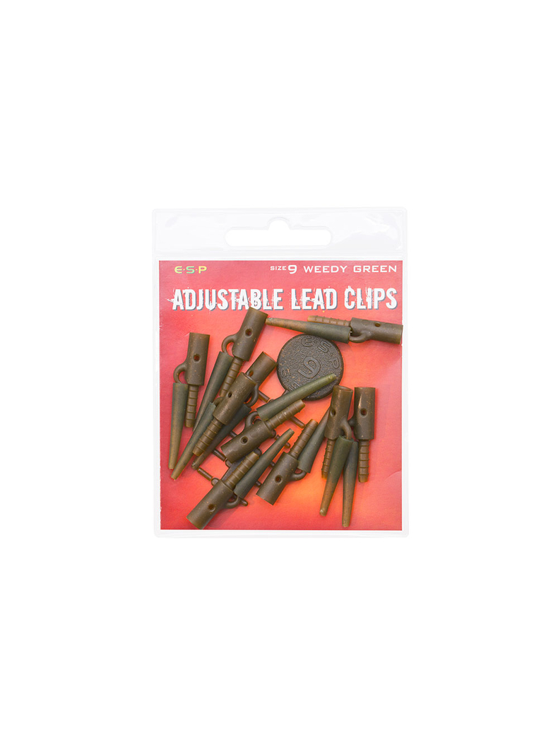 Набор безопасных клипс ESP Adjustable Lead Clips, Цвет: Camo Brown, изображение 5 Набор безопасных клипс ESP Adjustable Lead Clips, Цвет: Camo Brown, изображение 5