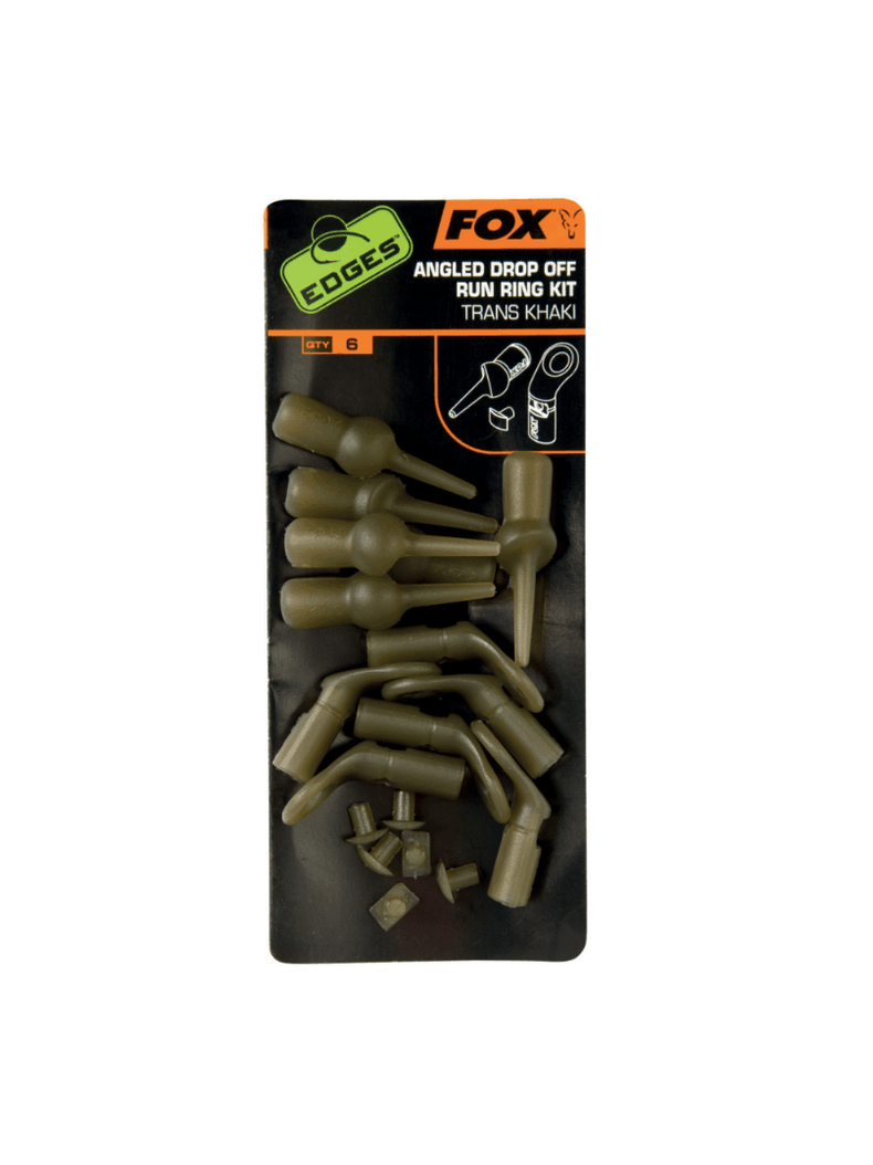 Набор для скользящей оснастки FOX Angled Drop Off Run Ring Kit EDGES