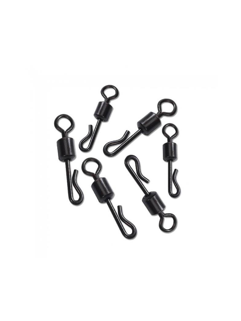 Вертлюжки с быстросъемом Solar Tackle Quick Change Swivels Size 8