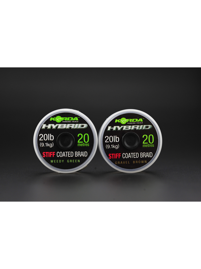 Поводковый материал Korda Hybrid Stiff, Цвет: Weed Green, Тест: 20.00 lb Поводковый материал Korda Hybrid Stiff, Цвет: Weed Green, Тест: 20.00 lb