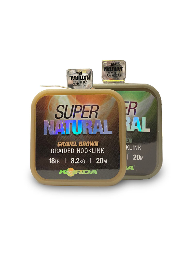 Поводковый материал Korda Super Natural, Цвет: Gravel Brown, Тест: 18.00 lb Поводковый материал Korda Super Natural, Цвет: Gravel Brown, Тест: 18.00 lb
