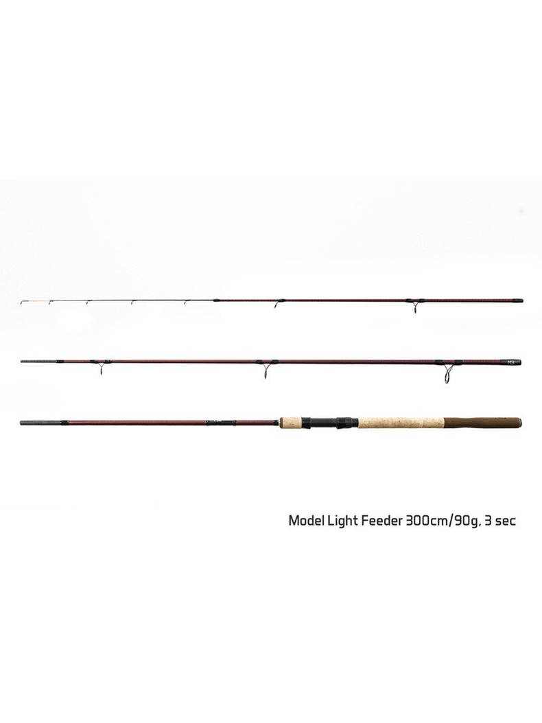 Удилище фидерное DELPHIN MAGMA M3 Light Feeder 3+5 tips, Длина удилища: 3.0 м, изображение 5 Удилище фидерное DELPHIN MAGMA M3 Light Feeder 3+5 tips, Длина удилища: 3.0 м, изображение 5