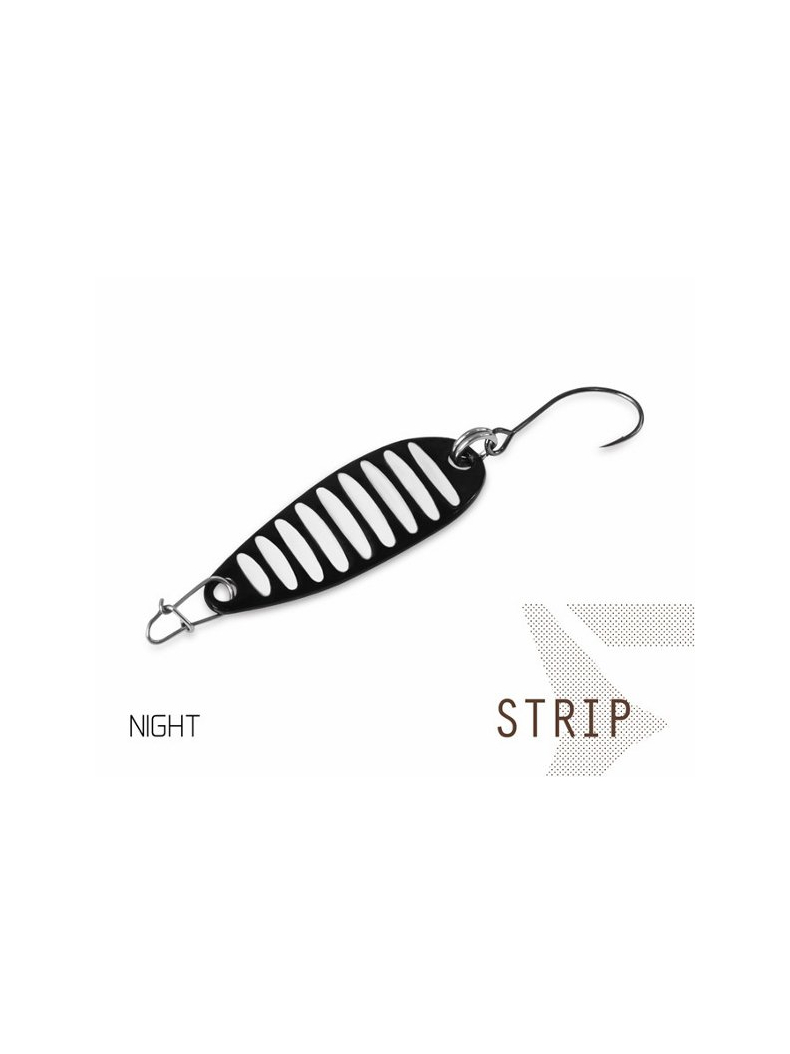 Блесна колеблющаяся DELPHIN STRIP Spoon 2.0g, Цвет: INDIGO, изображение 6 Блесна колеблющаяся DELPHIN STRIP Spoon 2.0g, Цвет: INDIGO, изображение 6