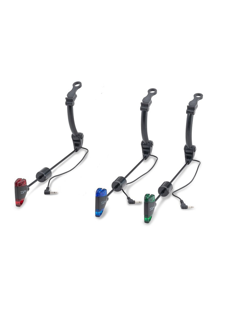 Комплект индикаторов поклевки с подсветкой ANACONDA VIPEX TXR Swing Arm, Набор : для 3-х удилищ Комплект индикаторов поклевки с подсветкой ANACONDA VIPEX TXR Swing Arm, Набор : для 3-х удилищ