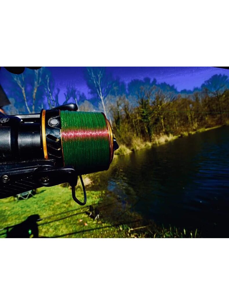 thumbnail image 2 of Katran Crypton Carp Fishing Line – 15.50lb (0.309mm) – 1000m, Long Cast, CAMO, Made In Germany 2 of 4
