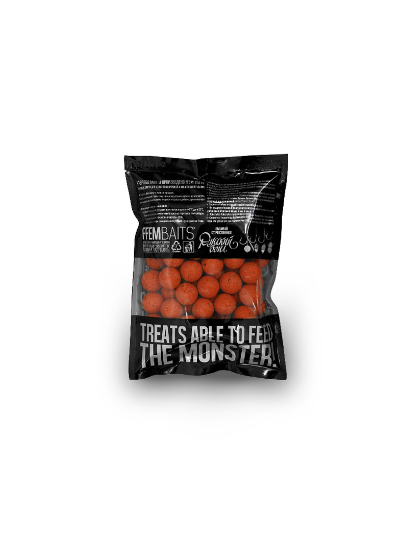 Бойлы насадочные FFEM High Attractive Boilies Tutti-Frutti (Тутти Фрутти) 400г, Диаметр: 16 мм, изображение 2