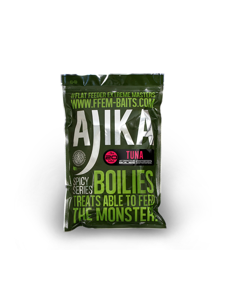 Бойлы тонущие FFEM Ajika Boilies Tuna (Тунец) 20мм 1кг
