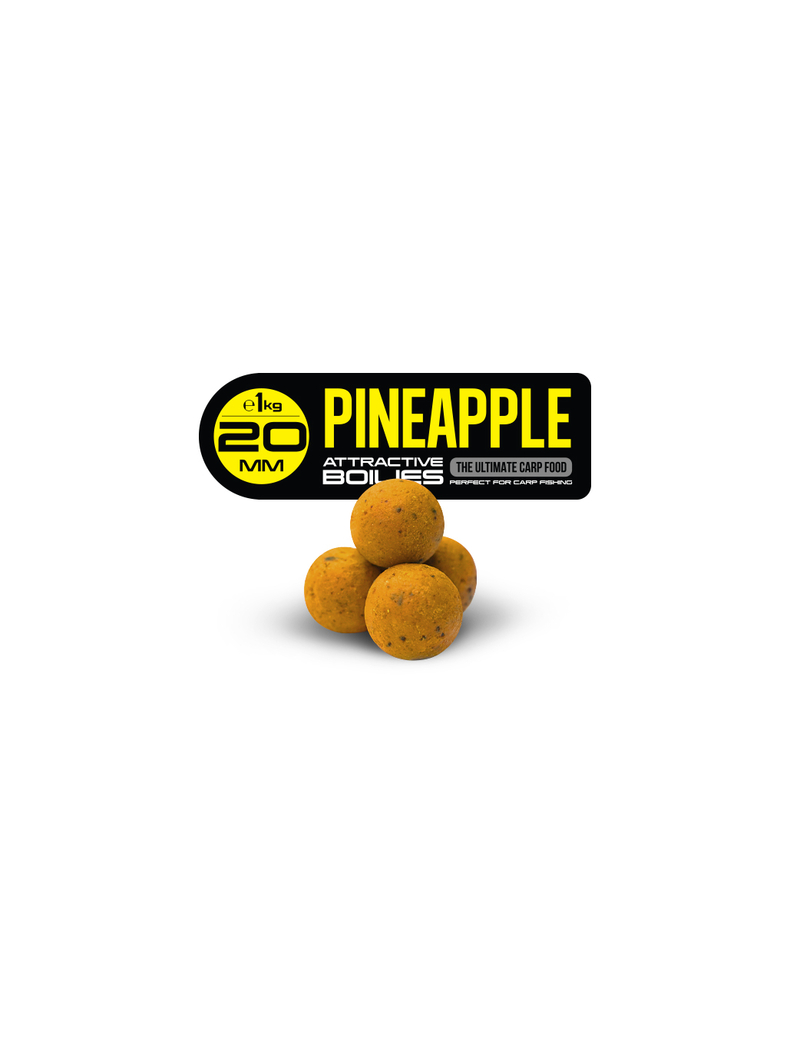 Бойлы тонущие FFEM Super Jam Boilies Pineapple (Ананас), Диаметр: 20 мм, изображение 2