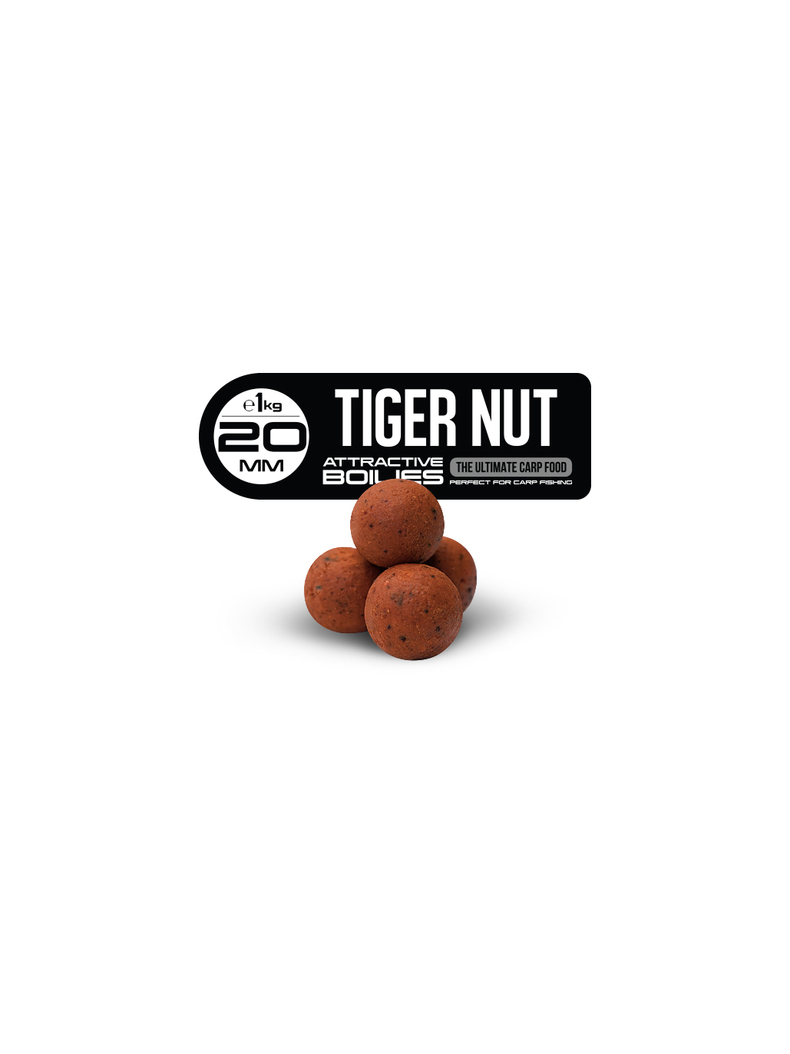 Бойлы тонущие FFEM Super Jam Boilies Tiger Nut (Тигровый Орех), Диаметр: 20 мм, изображение 2 Бойлы тонущие FFEM Super Jam Boilies Tiger Nut (Тигровый Орех), Диаметр: 20 мм, изображение 2