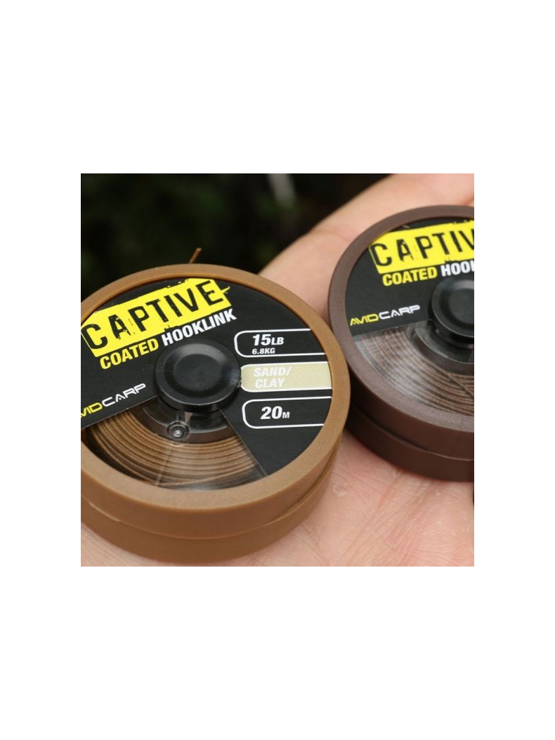 Поводковый материал в оплетке AVID CARP Captive Coated Hooklink, Цвет: Weed Green, Тест: 15.00 lb, изображение 3 Поводковый материал в оплетке AVID CARP Captive Coated Hooklink, Цвет: Weed Green, Тест: 15.00 lb, изображение 3