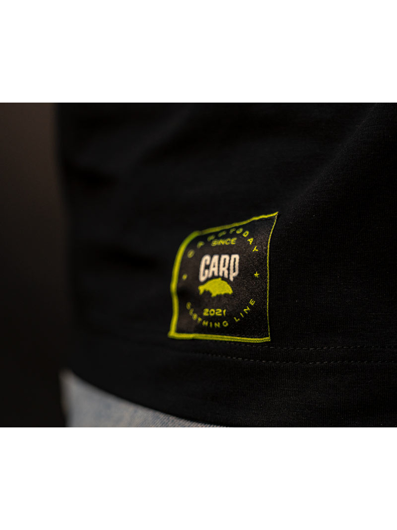 Футболка Carptoday TackleFish черная, Размер: XXXL, изображение 2 Футболка Carptoday TackleFish черная, Размер: XXXL, изображение 2