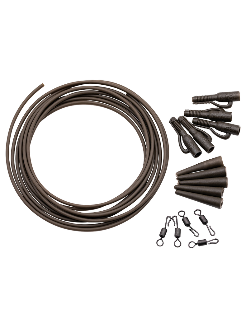 Набор для монтажа KORDA BASIX Lead Clip Action Pack Camo Green, изображение 2 Набор для монтажа KORDA BASIX Lead Clip Action Pack Camo Green, изображение 2