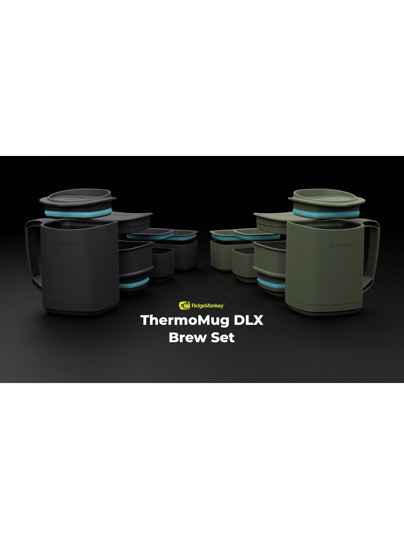 Набор для горячих напитков с термо-кружкой Ridge Monkey ThermoMug DLX Brew Set, Цвет: Зелёный, изображение 5 Набор для горячих напитков с термо-кружкой Ridge Monkey ThermoMug DLX Brew Set, Цвет: Зелёный, изображение 5