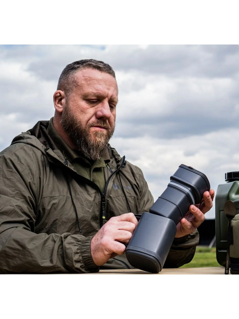 Набор для горячих напитков с термо-кружкой Ridge Monkey ThermoMug DLX Brew Set, Цвет: Зелёный, изображение 4 Набор для горячих напитков с термо-кружкой Ridge Monkey ThermoMug DLX Brew Set, Цвет: Зелёный, изображение 4