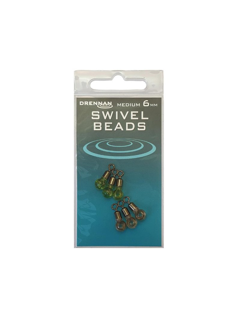Вертлюг с бусиной DRENNAN Swivel Bead, Диаметр: 6 мм, изображение 3