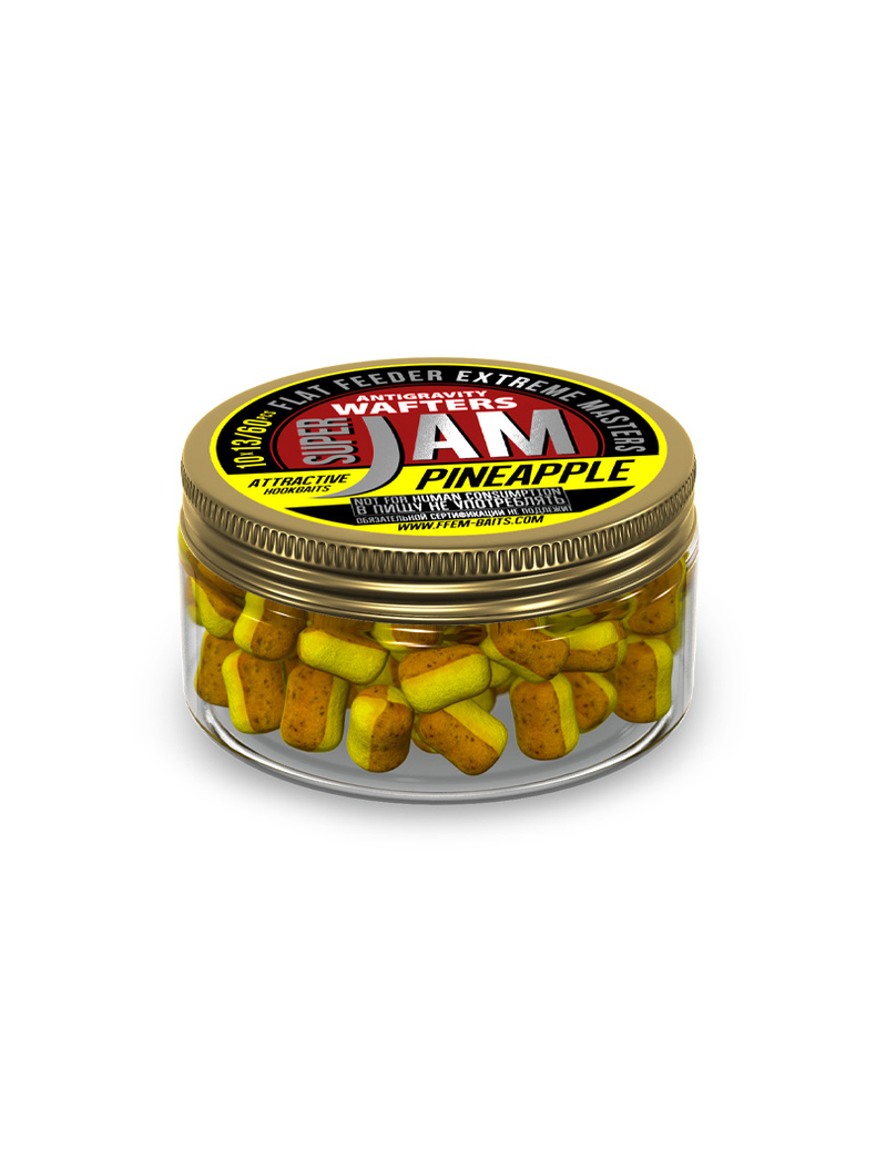Вафтерсы FFEM Jam Wafters Pineapple (Ананас), Размер: 10 х 13 мм Вафтерсы FFEM Jam Wafters Pineapple (Ананас), Размер: 10 х 13 мм