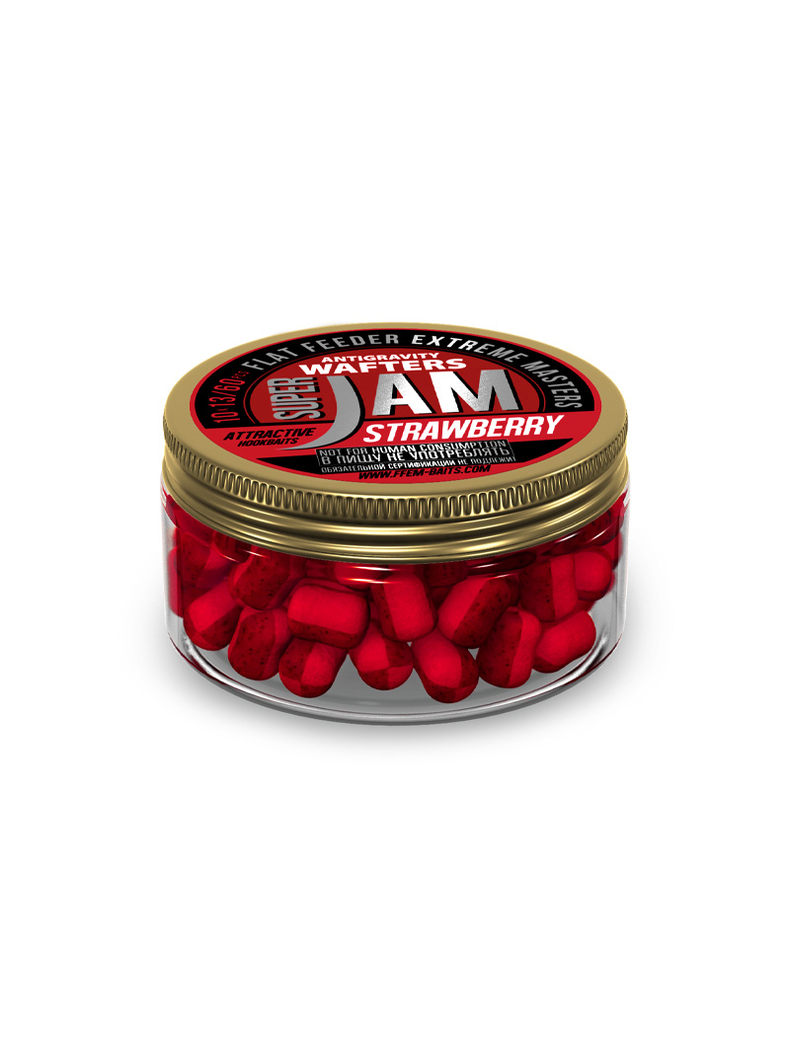 Вафтерсы FFEM Jam Wafters Strawberry (Клубника), Размер: 7 x 10 мм