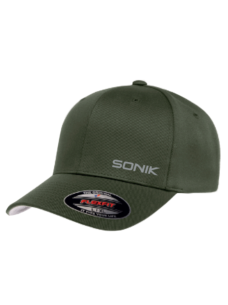 Бейсболка SONIK Flexifit Olive Cap Бейсболка SONIK Flexifit Olive Cap