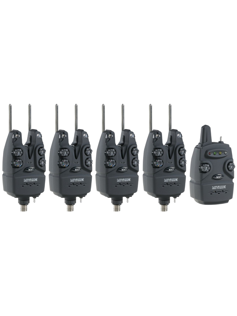 Набор сигнализаторов с пейджером MIVARDI MX9 Set 4+1 Multicolor, изображение 2 Набор сигнализаторов с пейджером MIVARDI MX9 Set 4+1 Multicolor, изображение 2
