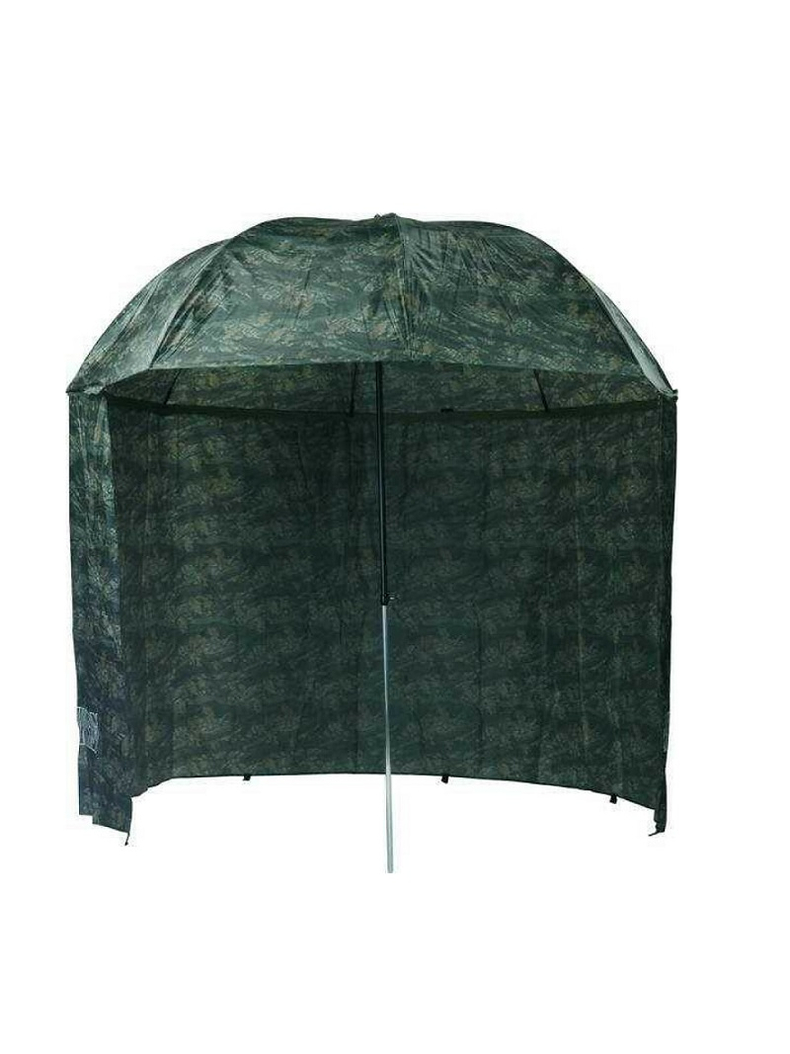 Зонт с задней стенкой MIVARDI Umbrella PVC + Side Cover / 2.50m - Camou