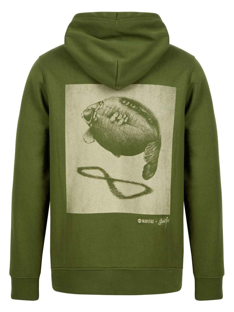 Толстовка NAVITAS Stannart Shadow Hoody Green, Размер: S