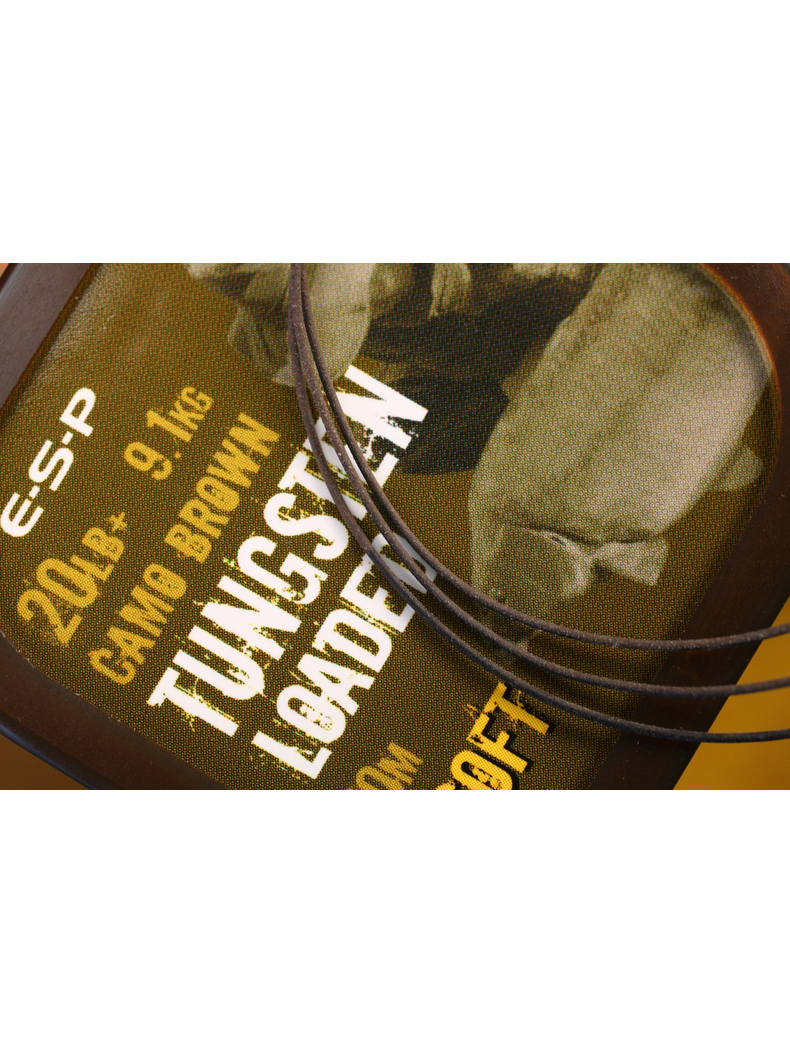 Поводковый материал утяжеленный вольфрамом ESP Tungsten Loaded SOFT, Цвет: Choddy Silt, изображение 7 Поводковый материал утяжеленный вольфрамом ESP Tungsten Loaded SOFT, Цвет: Choddy Silt, изображение 7