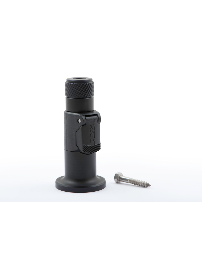 Держатель (стакан) для стоек со вставкой FOX Black Label Stage Stand & QR insert для ловли на мостках