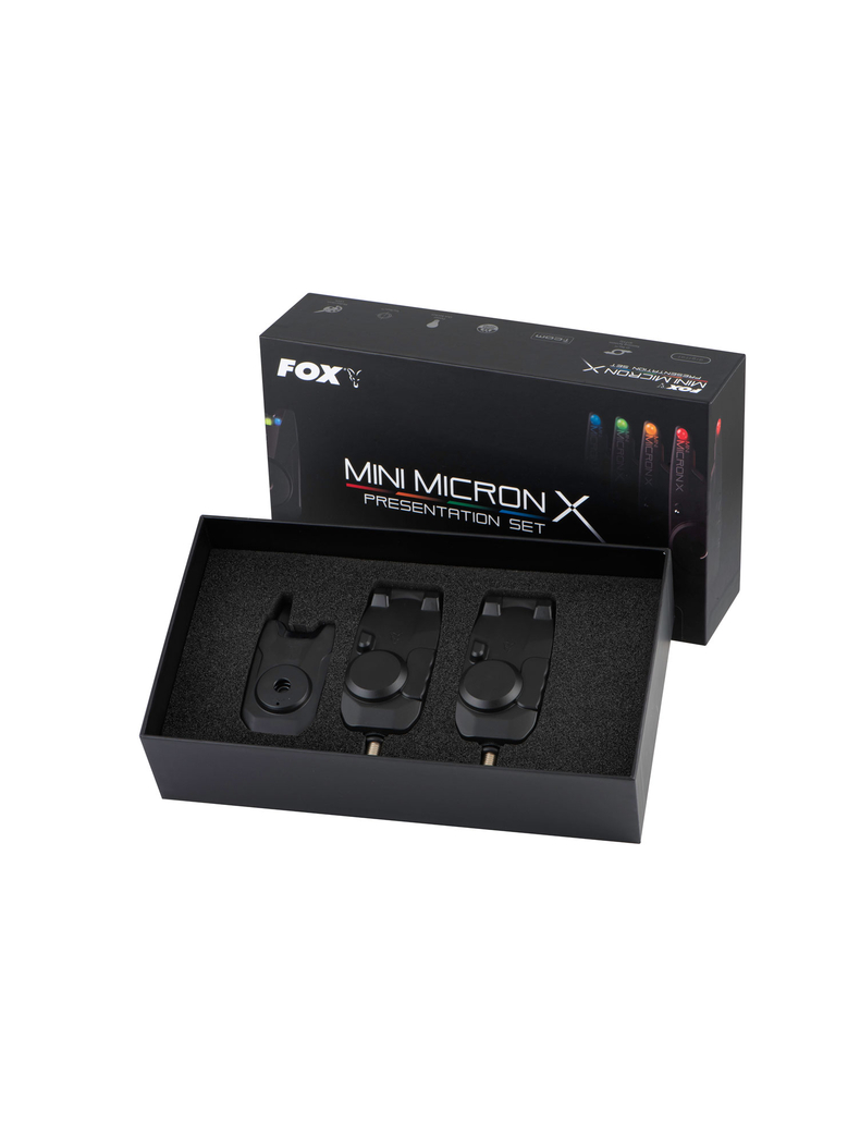 Набор сигнализаторов с пейджером FOX Mini Micron X Rod Set, Набор : 2+1 Набор сигнализаторов с пейджером FOX Mini Micron X Rod Set, Набор : 2+1