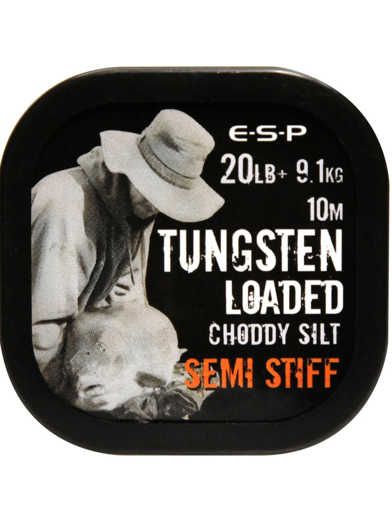 Поводковый материал утяжеленный вольфрамом ESP Tungsten Loaded SEMI STIFF, Цвет: Weed Green, изображение 3 Поводковый материал утяжеленный вольфрамом ESP Tungsten Loaded SEMI STIFF, Цвет: Weed Green, изображение 3