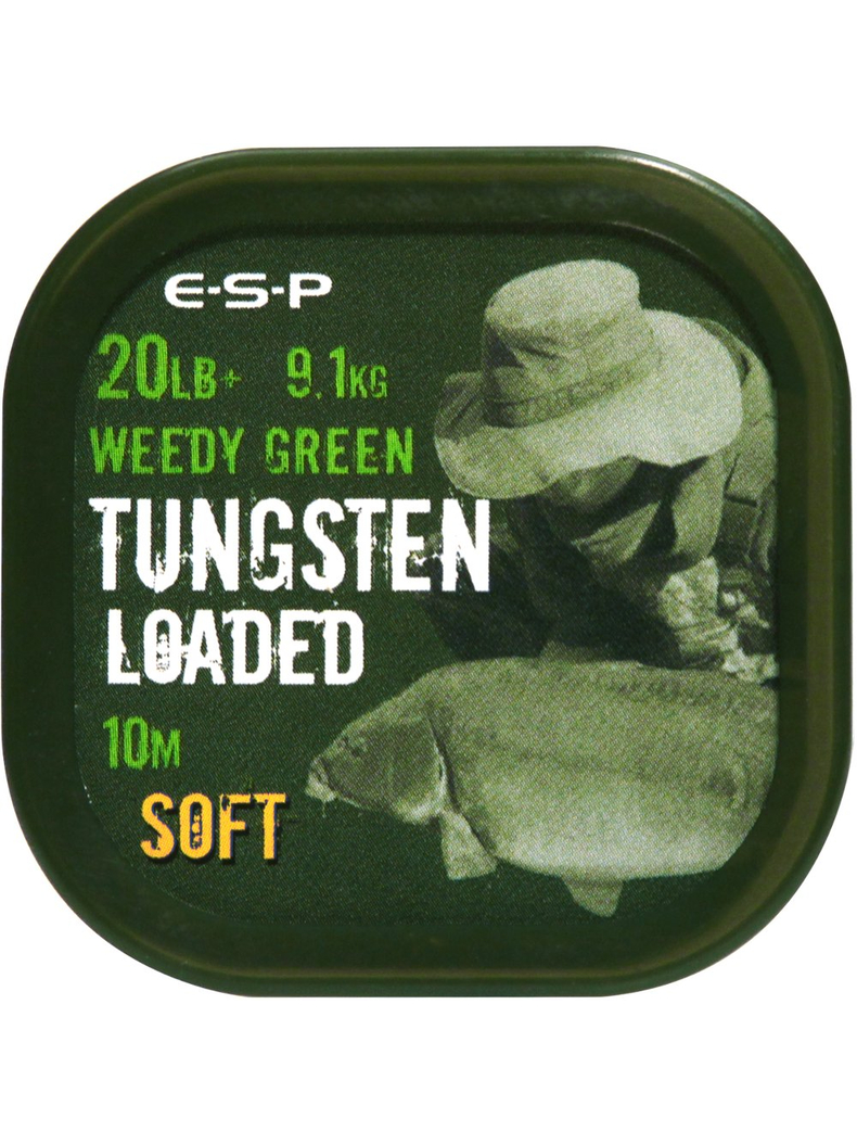 Поводковый материал утяжеленный вольфрамом ESP Tungsten Loaded SOFT, Цвет: Choddy Silt, изображение 4 Поводковый материал утяжеленный вольфрамом ESP Tungsten Loaded SOFT, Цвет: Choddy Silt, изображение 4