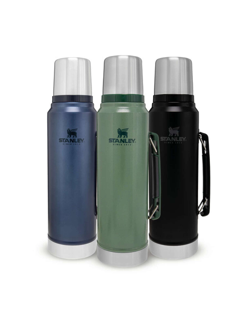 Термос STANLEY Classic 1L тёмно-зелёный, изображение 6