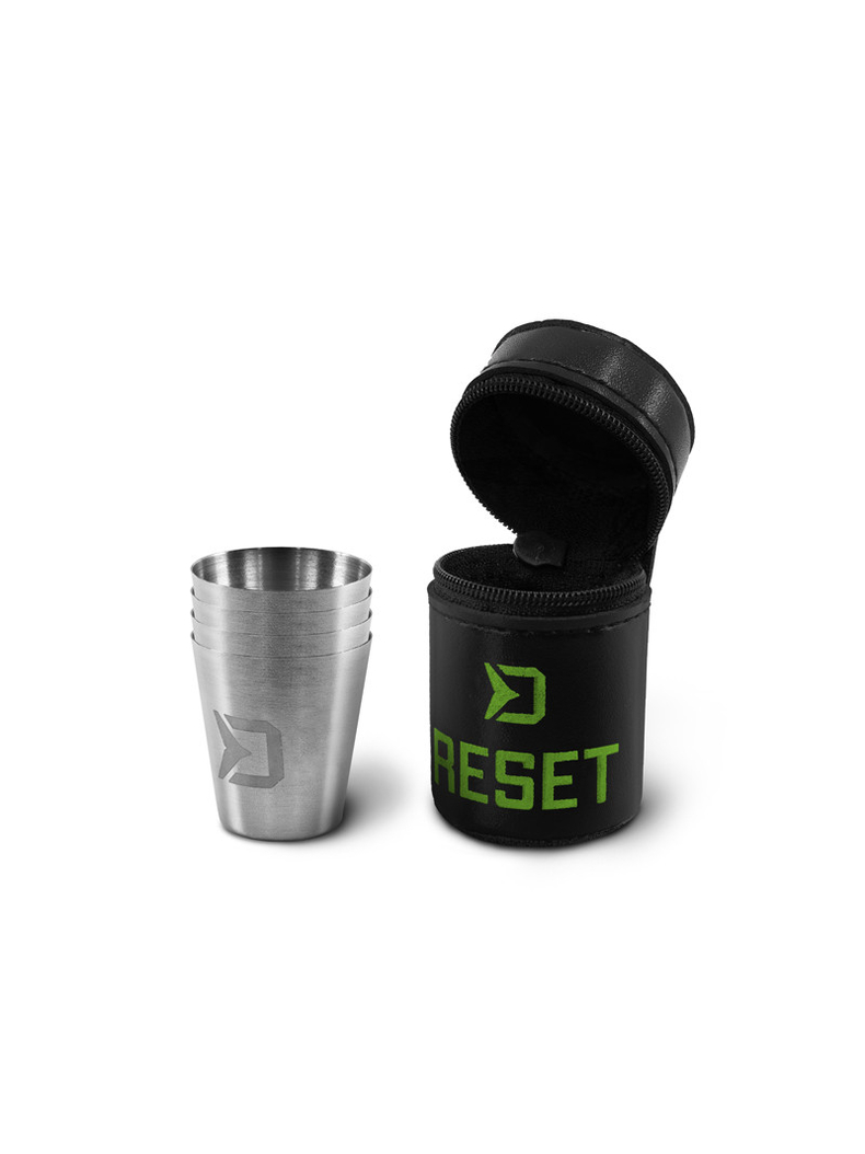 Набор рюмок DELPHIN Stainless Steel Cup Set RESET, изображение 2
