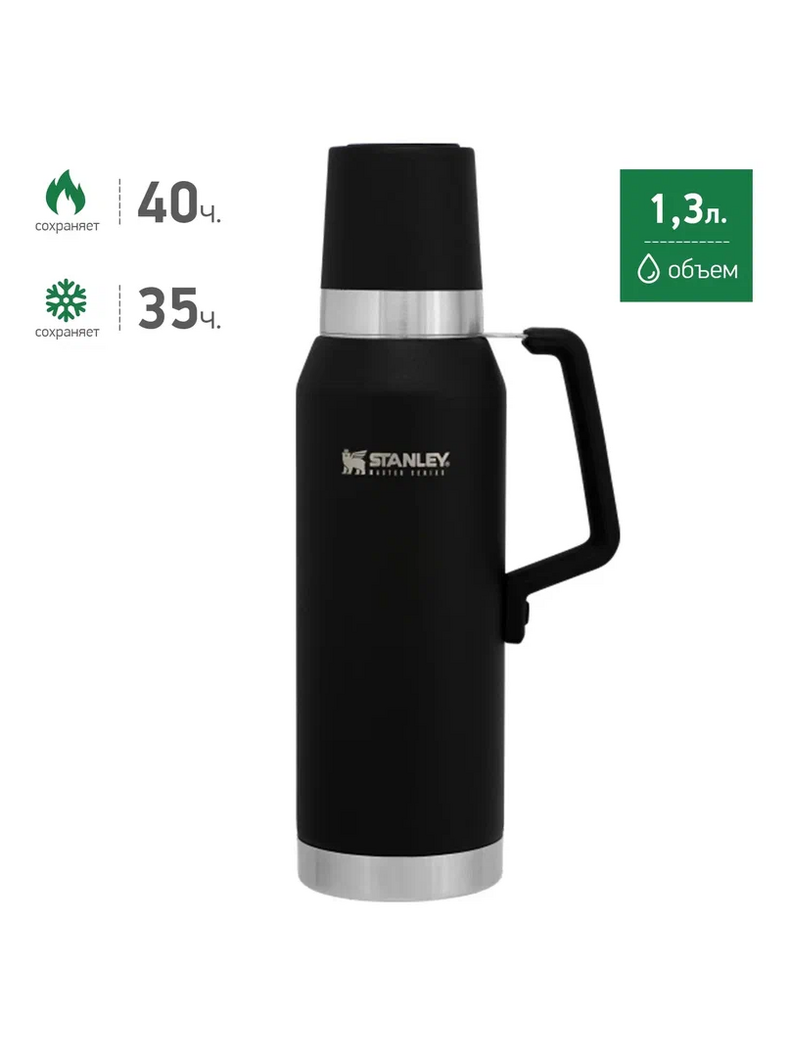 Термос STANLEY Master 1.3L чёрный Термос STANLEY Master 1.3L чёрный