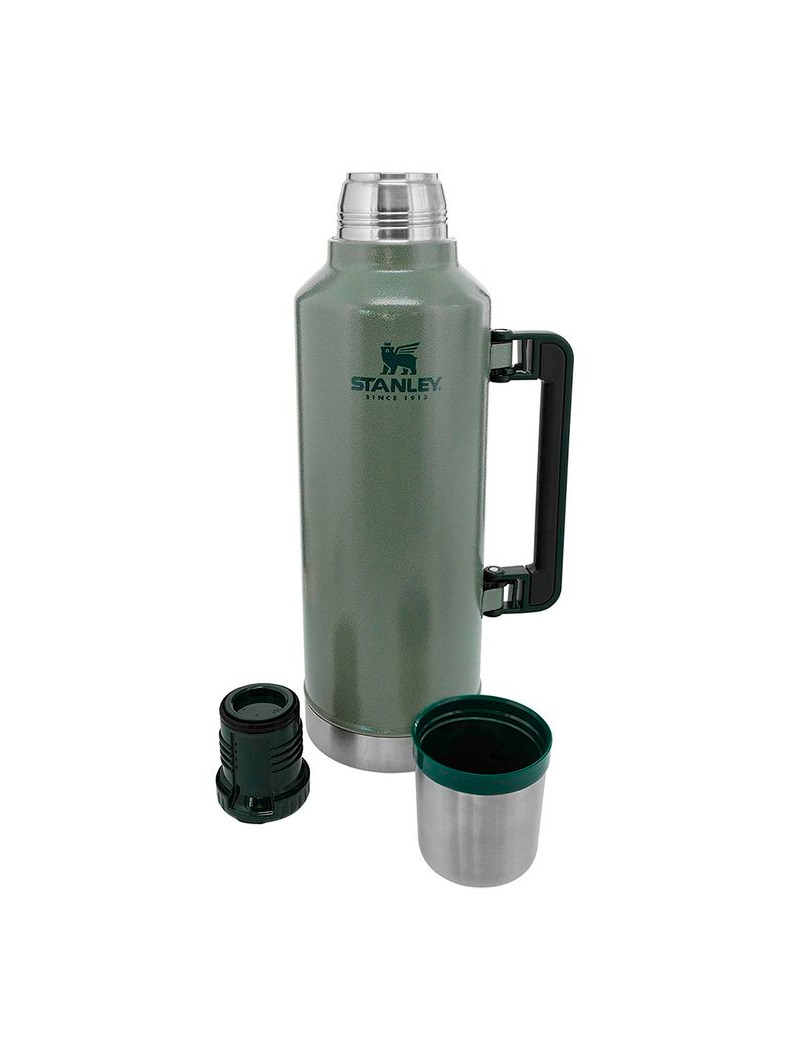 Термос STANLEY Classic 2.3L тёмно-зелёный, изображение 3