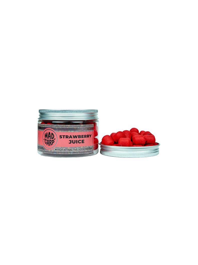 Бойлы (дамблсы) тонущие Mad Carp Baits STRAWBERRY JUlCE (Клубничный Сок) Dumbells, Диаметр: 15 х 18 мм Бойлы (дамблсы) тонущие Mad Carp Baits STRAWBERRY JUlCE (Клубничный Сок) Dumbells, Диаметр: 15 х 18 мм