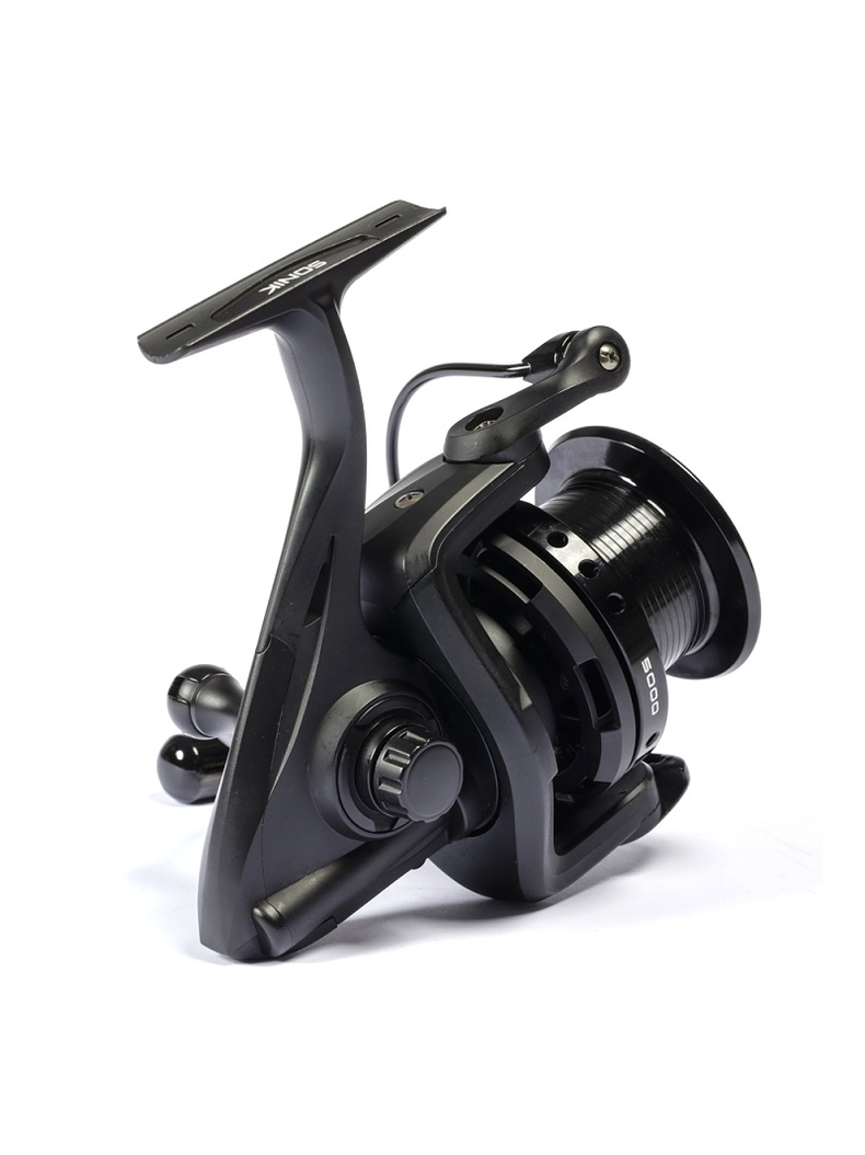 Катушка карповая с быстрым фрикционом SONIK X-TRACTOR PRO 5000 Reel 5+1BB, изображение 3