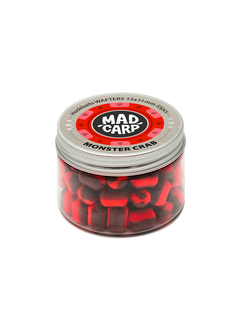 Вафтерсы Mad Carp Baits MONSTER CRAB (Монстр Краб) Wafters, Диаметр: 15 х 11 мм