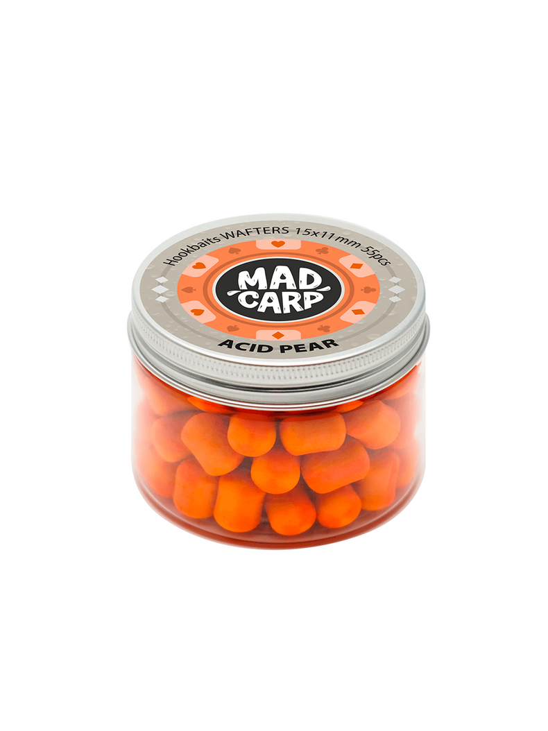 Вафтерсы Mad Carp Baits ACID PEAR (Кислая Груша) Wafters, Диаметр: 15 х 11 мм Вафтерсы Mad Carp Baits ACID PEAR (Кислая Груша) Wafters, Диаметр: 15 х 11 мм