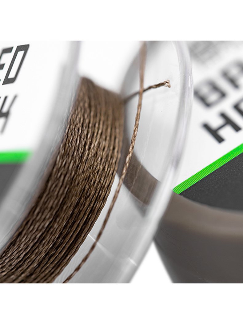 Поводковый материал без оболочки KORDA BASIX Braided Hooklink, Цвет: Camo Green, Тест: 18.00 lb, изображение 3 Поводковый материал без оболочки KORDA BASIX Braided Hooklink, Цвет: Camo Green, Тест: 18.00 lb, изображение 3