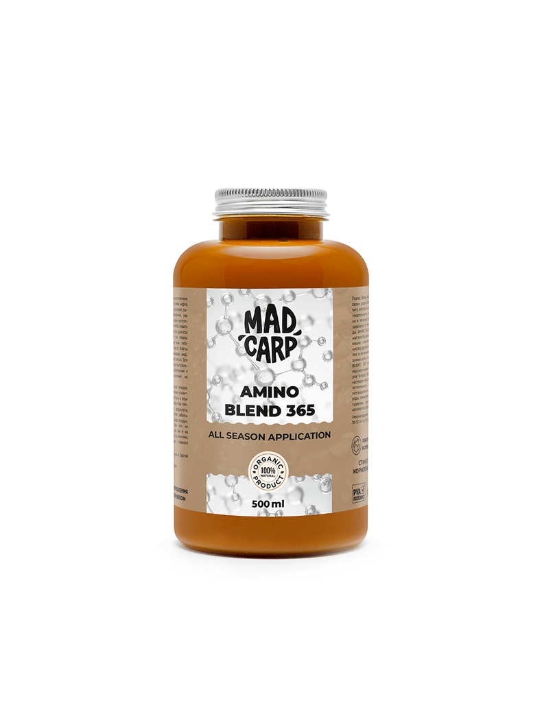 Аминокислотный комплекс Mad Carp Baits AMINO BLEND 365, Объём: 500 мл Аминокислотный комплекс Mad Carp Baits AMINO BLEND 365, Объём: 500 мл