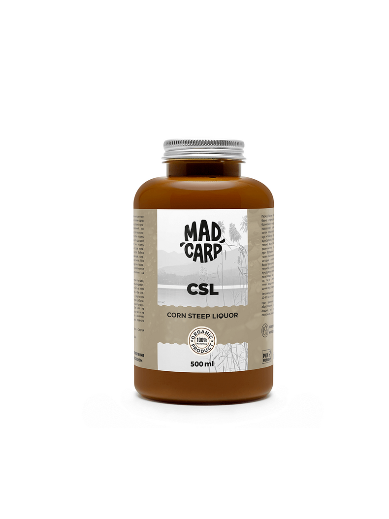Натуральный ликвид Mad Carp Baits CSL (Кукурузный Ликер), Объём: 500 мл Натуральный ликвид Mad Carp Baits CSL (Кукурузный Ликер), Объём: 500 мл