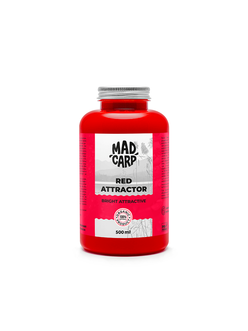 Натуральный ликвид Mad Carp Baits RED ATTRACTOR, Объём: 500 мл Натуральный ликвид Mad Carp Baits RED ATTRACTOR, Объём: 500 мл