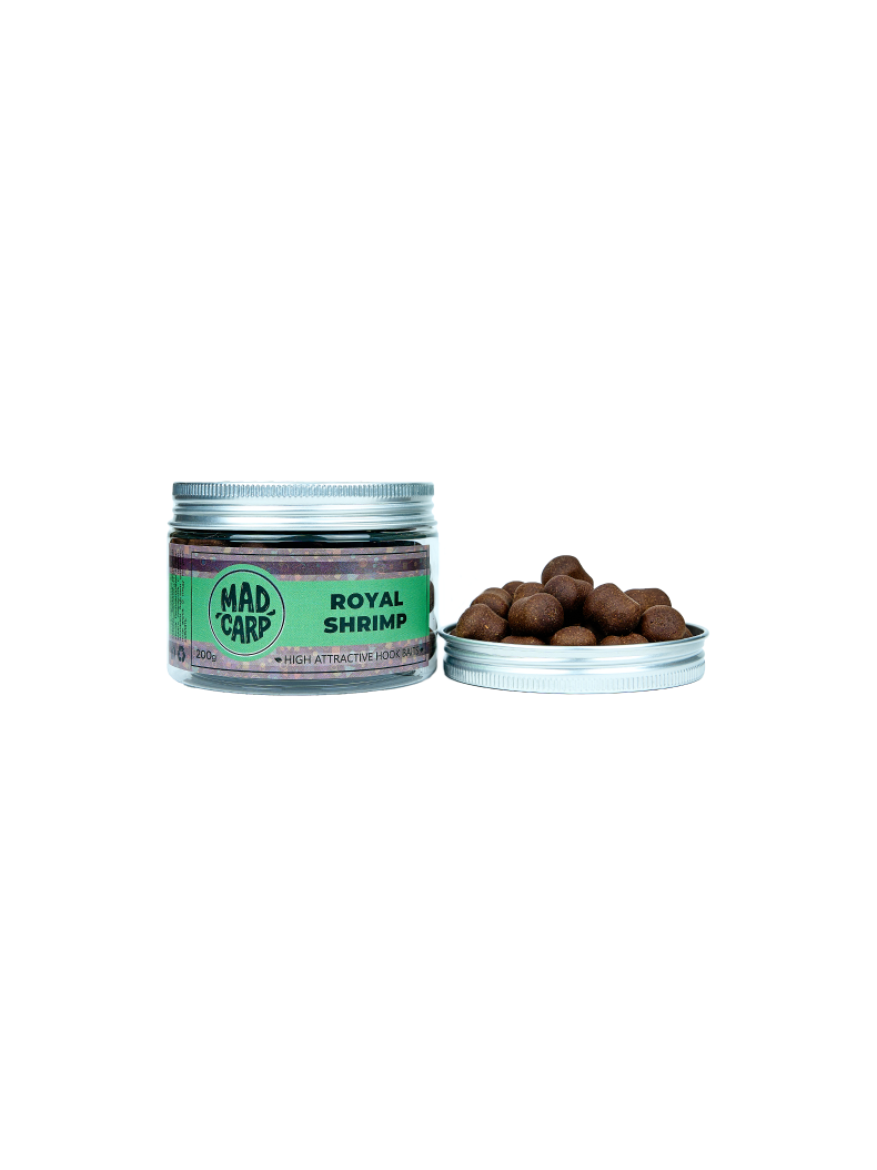 Бойлы (дамблсы) тонущие Mad Carp Baits ROYAL SHRlMP (Креветка) Dumbells, Диаметр: 15 х 18 мм Бойлы (дамблсы) тонущие Mad Carp Baits ROYAL SHRlMP (Креветка) Dumbells, Диаметр: 15 х 18 мм