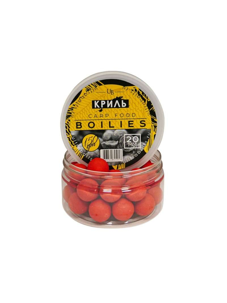 Бойлы насадочные ULTRABAITS Krill (Криль), Диаметр: 14 мм, изображение 2 Бойлы насадочные ULTRABAITS Krill (Криль), Диаметр: 14 мм, изображение 2