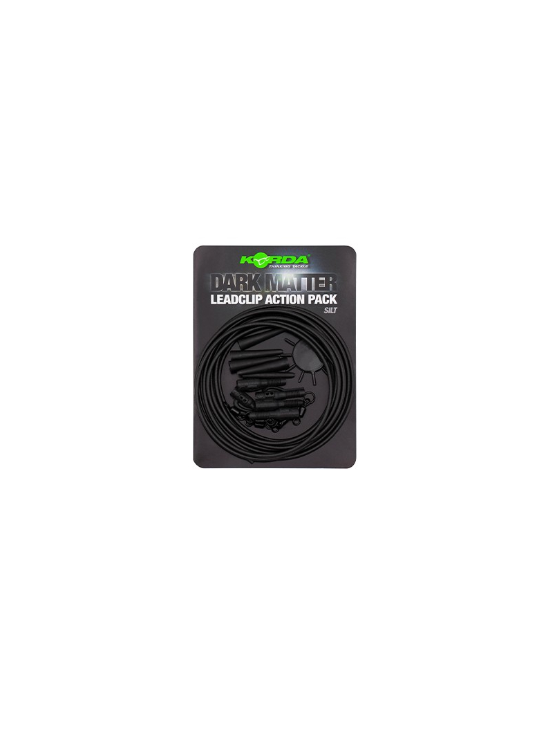 Набор для монтажа безопасная клипса KORDA Dark Matter Action Pack, Цвет: Weed (Водоросли), изображение 2 Набор для монтажа безопасная клипса KORDA Dark Matter Action Pack, Цвет: Weed (Водоросли), изображение 2