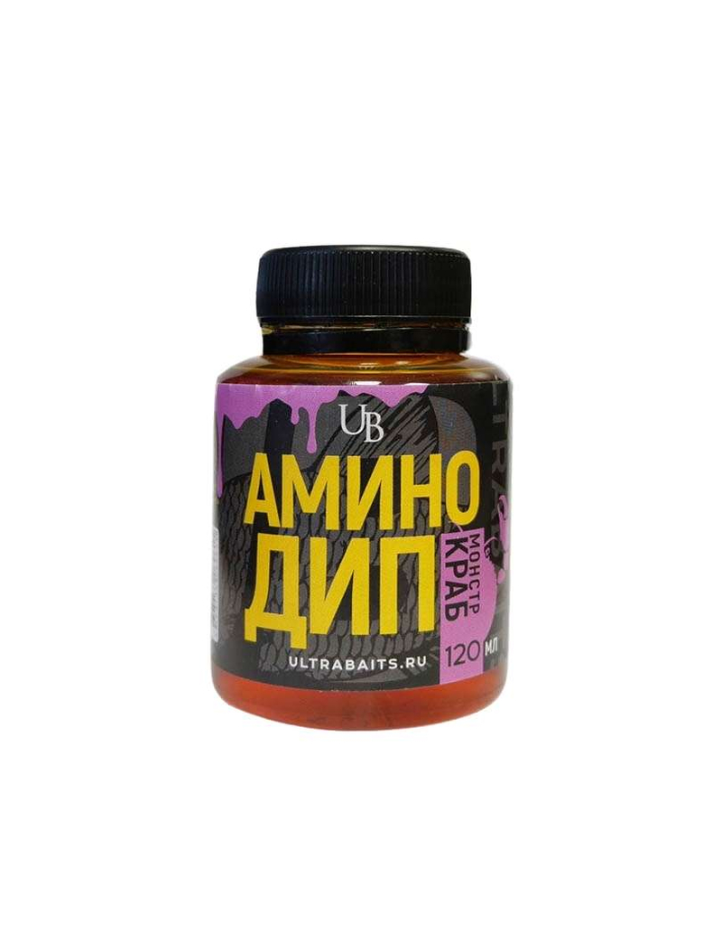 Аминодип ULTRABAITS Monster Crab (Монстр Краб) 120мл
