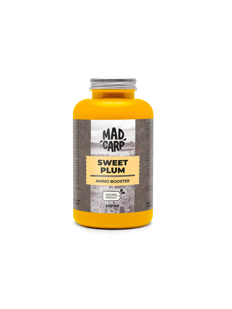 Амино бустер Mad Carp Baits SWEET PLUM (Слива), Объём: 500 мл Амино бустер Mad Carp Baits SWEET PLUM (Слива), Объём: 500 мл