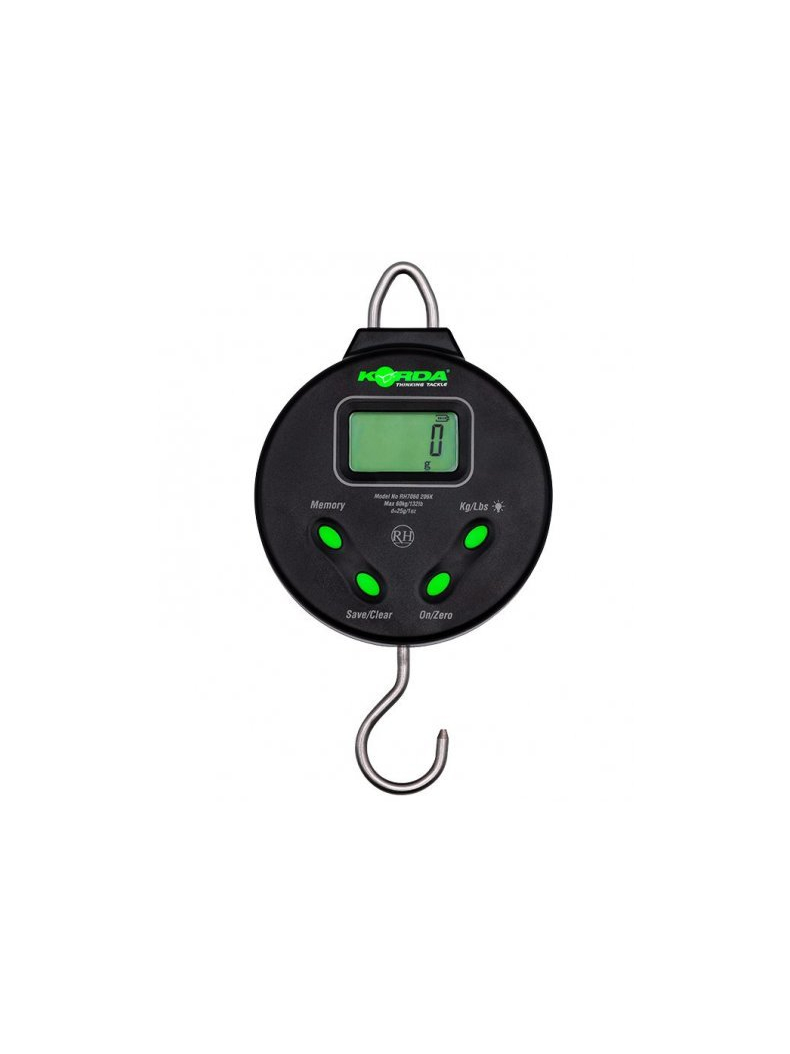 Весы электронные KORDA Digital Scale 132lb 60кг Весы электронные KORDA Digital Scale 132lb 60кг