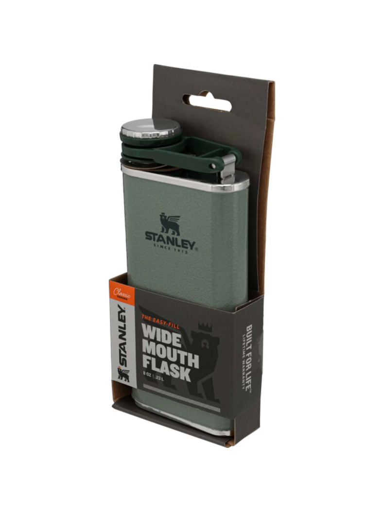 Фляга STANLEY Classic 0.23L тёмно-зелёная, изображение 6 Фляга STANLEY Classic 0.23L тёмно-зелёная, изображение 6