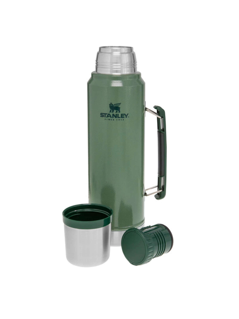 Термос STANLEY Classic 1L тёмно-зелёный, изображение 5